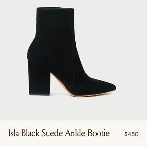 Loeffler Randall Black Ankle Booties